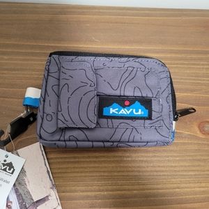 Kavu Woewodski Wallet in Stone Topo